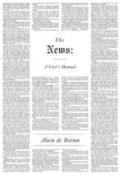 book The news: a user's manual