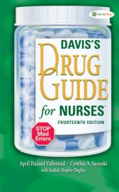 book Davis's drug guide for nurses