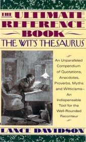 book The ultimate reference book: the wit's thesaurus