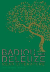 book Badiou and Deleuze Read Literature