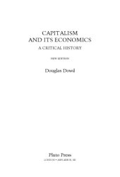 book Capitalism and its economics a critical history