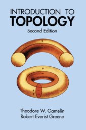 book Introduction to Topology