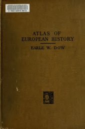 book Atlas of European history