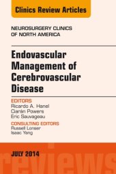 book Endovascular Management of Cerebrovascular Disease