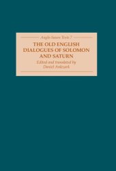 book The Old English dialogues of Solomon and Saturn