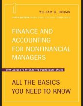 book Finance and Accounting for NonFinancial Managers: All the Basics You Need to Know