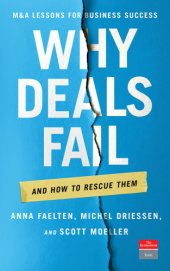 book Why deals fail: and how to rescue them: M&A lessons for business success