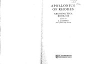 book Apollonius of Rhodes: Argonautica Book III