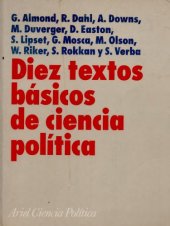 book Diez textos basicos de ciencia politica