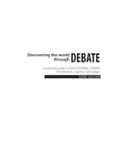 book Discovering the World Through Debate