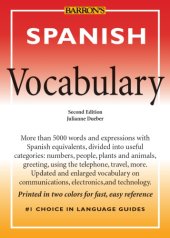 book Spanish vocabulary