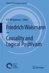 book Friedrich Waismann - Causality and Logical Positivism