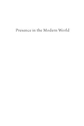 book Presence in the Modern World: a New Translation