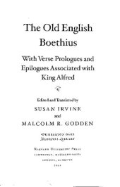 book Old English Boethius: with Verse Prologues and Epilogues Associated with King Alfred