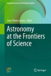 book Astronomy at the Frontiers of Science