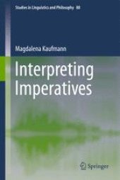 book Interpreting Imperatives