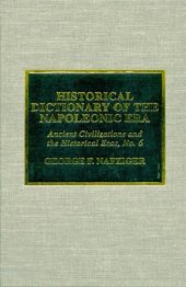 book Historical Dictionary of the Napoleonic Era