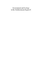 book Environment and ecology in the Mediterranean region. II