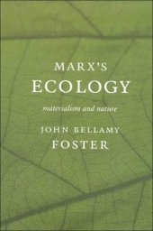 book Marx's ecology materialism and nature