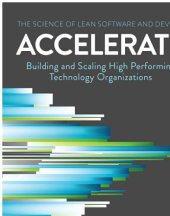 book Accelerate: building and scaling high performing technology organizations