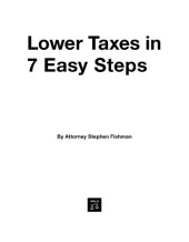 book Lower taxes in 7 easy steps