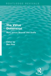 book The Value Dimension