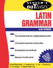 book Schaum's Outline of Latin Grammar