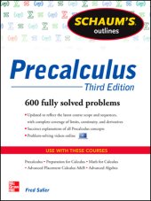 book Schaum's Outline of Precalculus