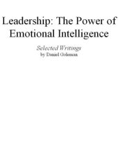 book Leadership: the power of emotional intelligence: selected writings