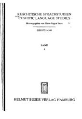 book A Grammar of Harar Oromo (Northeastern Ethiopia)