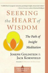 book Seeking the Heart of Wisdom: The Path of Insight Meditation