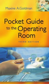 book Pocket guide to the operating room