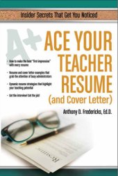 book Ace Your Teacher Resume (and Cover Letter)