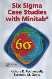 book Six Sigma case studies with Minitab®