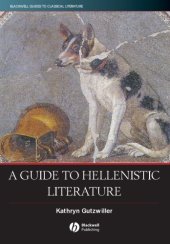 book A guide to Hellenistic literature