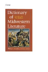 book Dictionary of Midwestern literature