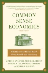 book Common sense economics: what everyone should know about wealth and prosperity