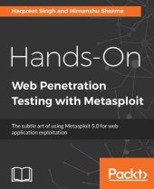 book Hands-On Web Penetration Testing with Metasploit