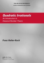 book Quadratic irrationals an introduction to classical number theory