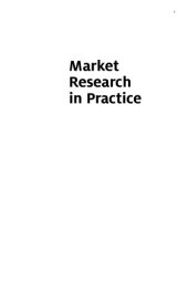 book Market Research in Practice