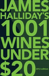 book James Halliday's 1001 wines under $20