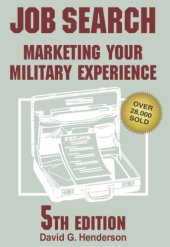 book Job search: marketing your military experience