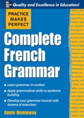 book Complete French grammar