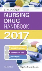 book Saunders nursing drug handbook. 2017