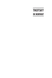 book Trotsky in Norway: Exile, 1935-1937