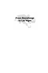 book From Stonehenge to Las Vegas: archaeology as popular culture