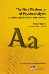 book Dictionary of psychoanalysis: a gift for Sigmund Freud's 80th birthday