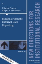 book Burden or benefit: external data reporting