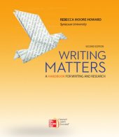 book Writing matters: a handbook for writing and research