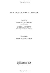 book New Frontiers in Economics